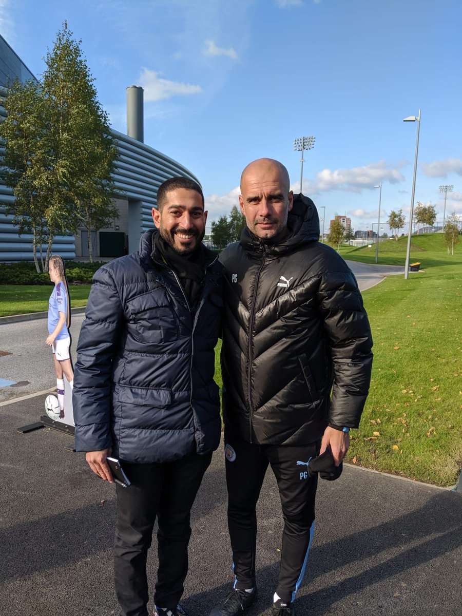 SportTalentINN's tweet photo. We are very happy to have made possible the training agreement for football coaches from the Leadership Institute, belonging to the General Sports Authority of Saudi Arabia and the staff of Pep Guardiola and Manchester City.🇸🇦⚽️🏴󠁧󠁢󠁥󠁮󠁧󠁿 
@gsaksa @ManCity @PepTeam https://t.co/7fTyqomPbV