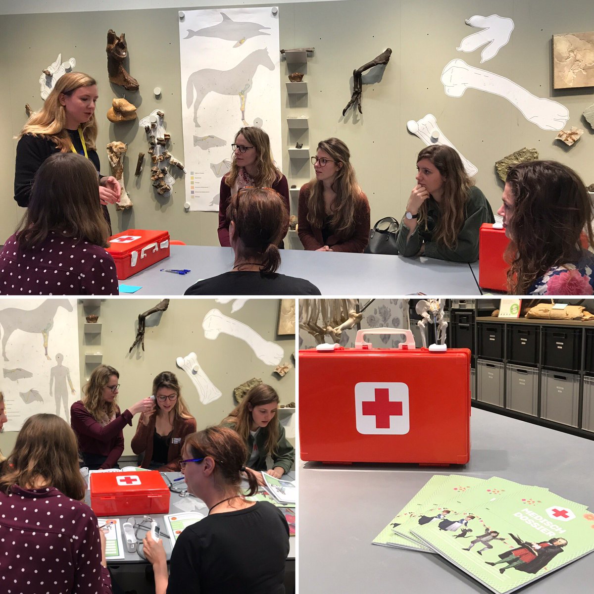 Museumdocent Nikki geeft een mini-workshop Gezondheid &amp; Ziekte op de netwerkbijeenkomst van <a href="/verwonderpas/">Verwonder om de hoek</a> in <a href="/museumnaturalis/">Naturalis Biodiversity Center</a>. Het programma is voor basisschoolleerlingen van groep 7-8 en kan dit schooljaar gratis geboekt worden. Meer info rijksmuseumboerhaave.nl/onderwijs/basi…