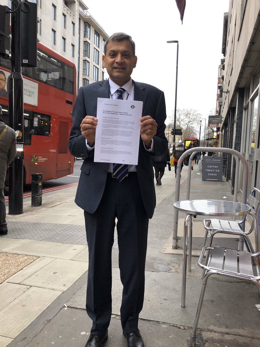 WizAnn's tweet photo. Congratulations to Malik Nadeem Ahmed who got his Req today with Mr Swires. Well done! 🎉
#req
#greenbadge #jobfreedom #wizann #blackcab https://t.co/gc6mTsi9d1