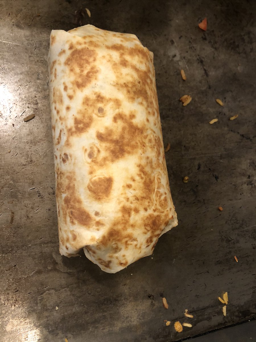 Wrapping &amp; rolling burnt end burritos today in Highland Park!