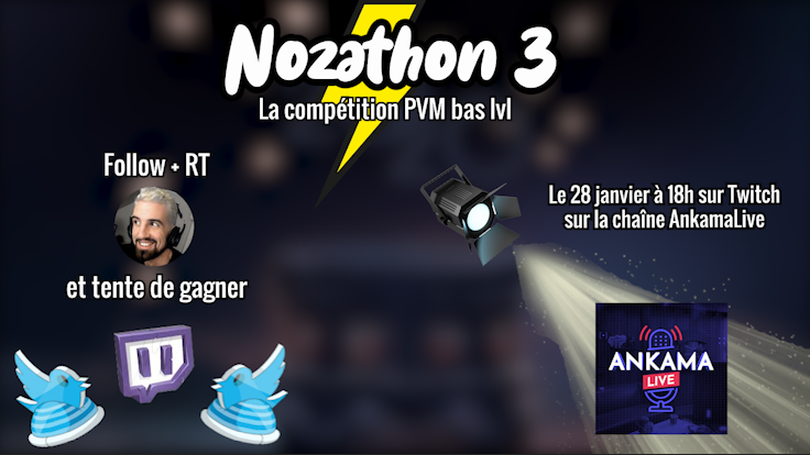 Nozadah's tweet photo. 🎁 CONCOURS 🎁: A l'occasion du Nozathon 3 (toutes les infos sur mon tweet épinglé) je vous propose de remporter :
- 2 "kaskwitter"
- et 1 "bouclier Hitche"
Simplement en lâchant votre meilleur follow + rt ➡️ @Nozadah 
(C'est de la part de @DOFUSfr 😘) https://t.co/o4vdXnL45I
