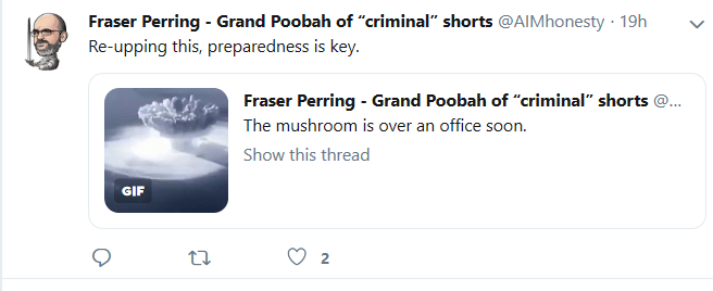AnalliesT's tweet photo. Ah bless you and your complete lack of vernacular wisdom, Frazzle. Nothing new there to be fair. Unless you're 're-upping' on MimedX backhanders? #wirecard #mimedx #fraserperring #fraserperringisasockpuppet @AIMhonesty https://t.co/Dqe31W3o1U