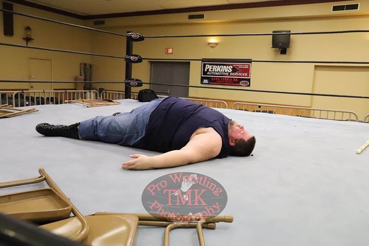 eswkeystone's tweet photo. For those of you who missed it, BlackSheep Benett Cole soundly defeated William Gaines. PWR management removed the title of Commissioner from Gaines and told him that his services would not be needed.TMK pro wrestling photography captured the scene. #OurPWR. https://t.co/Xq2EvEti5k