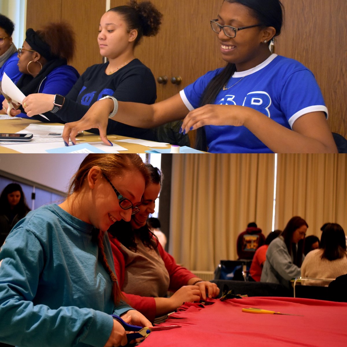EIUvolunteers's tweet photo. #ThrowbackThursday to last year's MLK Jr Day of Service! Join us this year on Monday, the 20th from 2:45pm-5pm! https://t.co/YpVh60BU2w