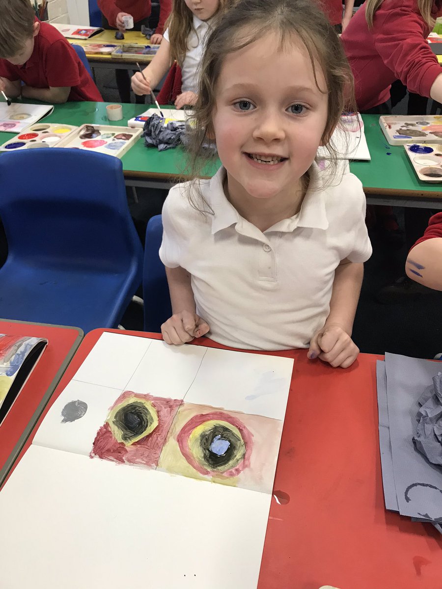 DringhousesPS's tweet photo. KS1 are learning all about Kandinsky this week and why his work is significant. We enjoyed creating some of our own paintings in his style too. ๐จ ๐ผ #DringArt #DringHistory https://t.co/TKyXFFTWWZ
