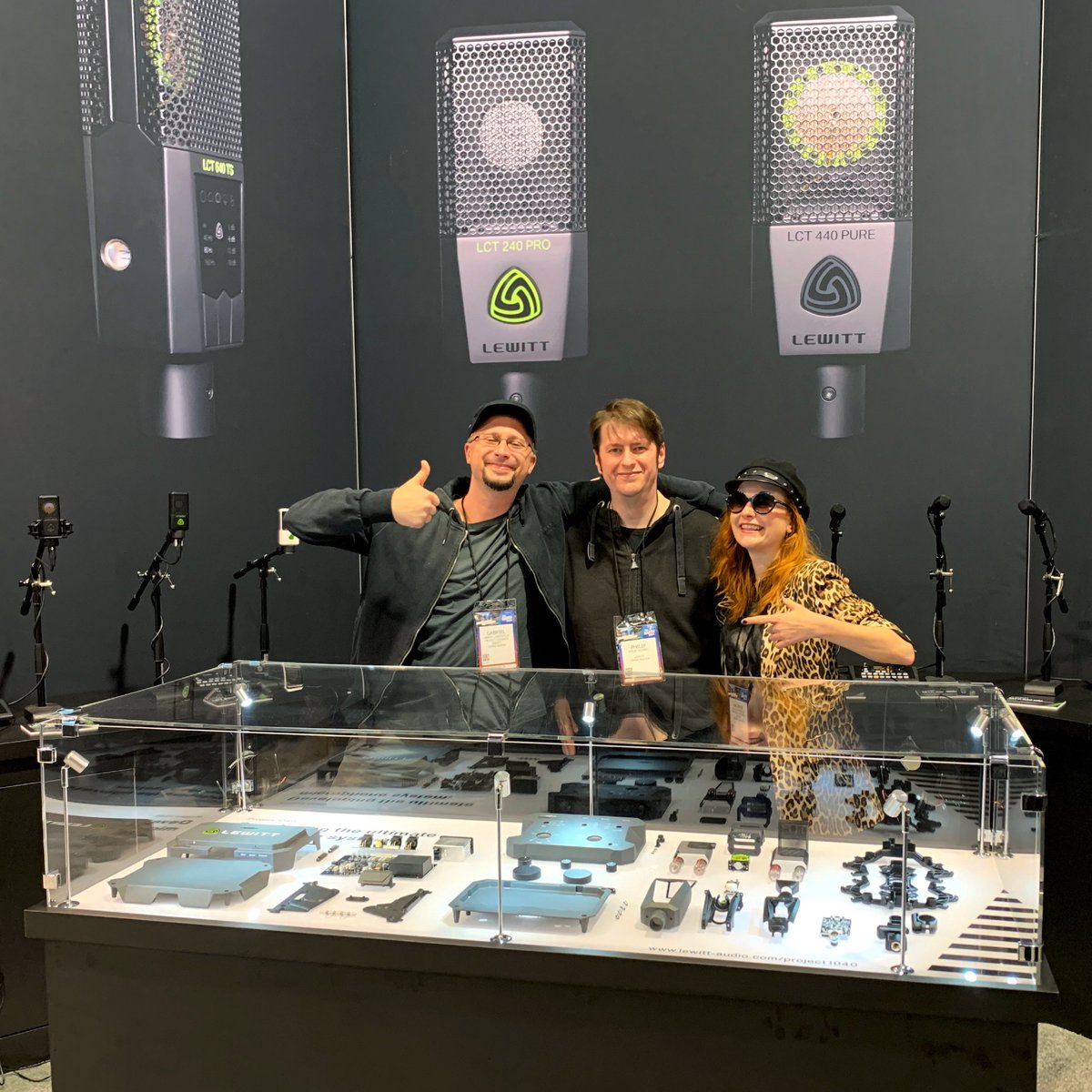LewittAudio's tweet photo. Our NAMM booth #11113 is up and running. There's also something we've been waiting to show you for a long time. Come by and learn about #Project1040.
#MakeYourselfHeard #LEWITT https://t.co/CDTYtPL95v