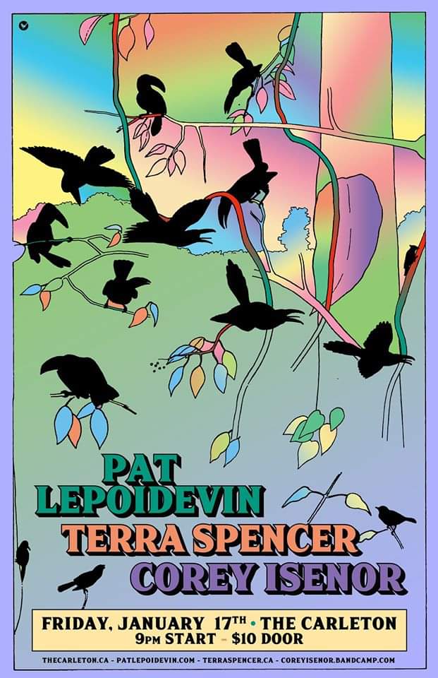 Terra Spencer (@terraspencer) on Twitter photo Tomorrow night I get to play <a href="/CarletonHalifax/">The Carleton</a> with <a href="/plepoidevin/">Pat LePoidevin</a> and Corey Isenor after being cryogenically frozen for over a month, with new songs about lottery, VCRs, and Asian romance if I'm feeling brave π
Tomorrow night I get to play <a href="/CarletonHalifax/">The Carleton</a> with <a href="/plepoidevin/">Pat LePoidevin</a> and Corey Isenor after being cryogenically frozen for over a month, with new songs about lottery, VCRs, and Asian romance if I'm feeling brave π