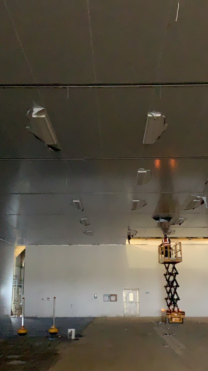 New lights going up #jcc