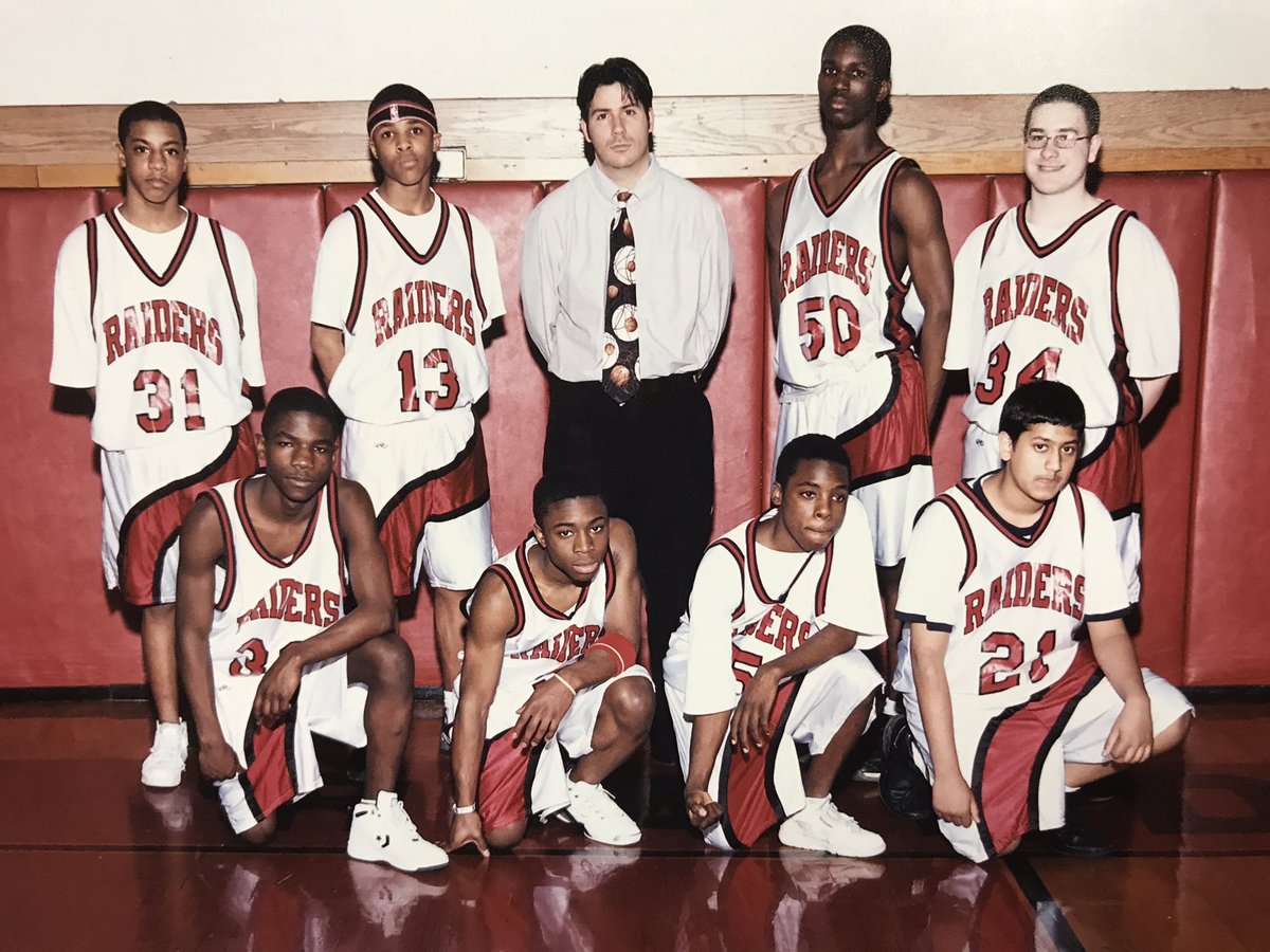 Today is #ThrowbackThursday to when Mr. Vergara was a basketball coach! #RedRaiderNation