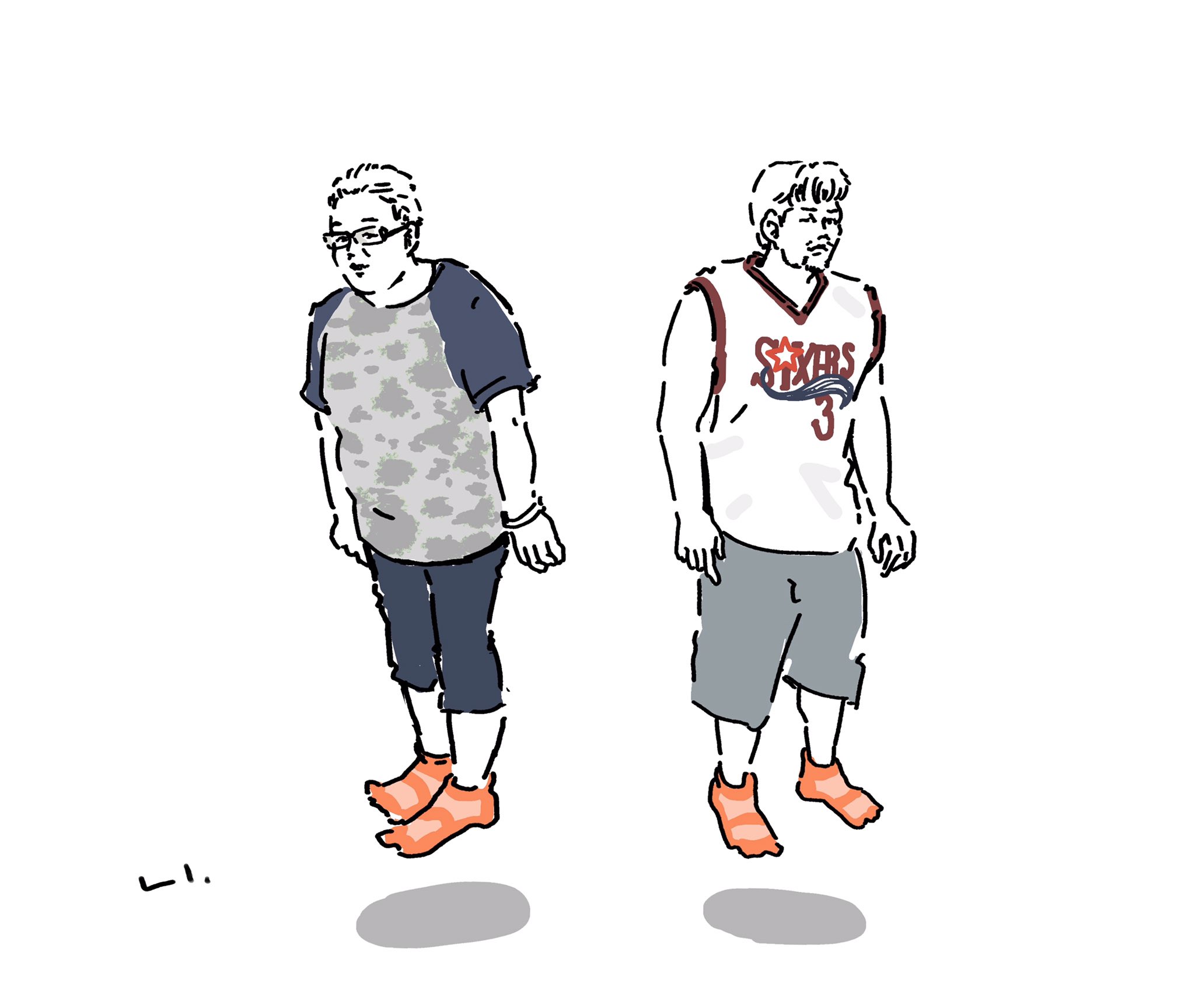 Qttt 可愛いオフ サンドウィッチマン 伊達みきお 富澤たけし Illustration イラスト T Co Fkfacrcpju Twitter