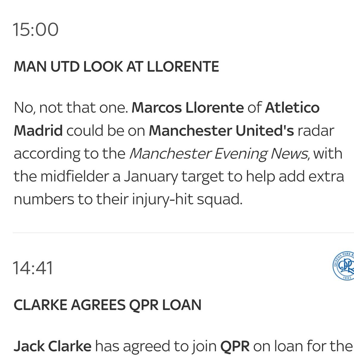 OleTatene's tweet image. This one got me. I immediately thought Fernando Llorente 😂😂@SkySportsNews #transferlive