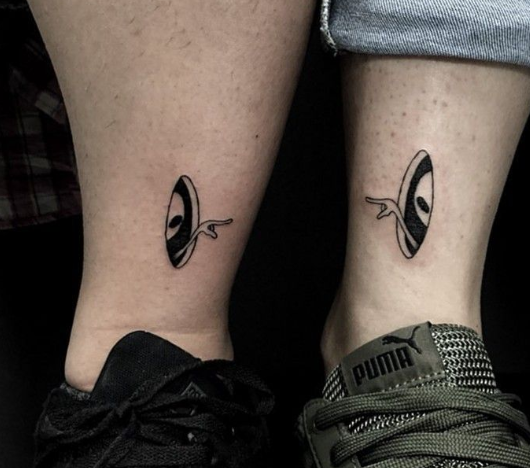 Sister Couple Tattoo on Wrist - Ace Tattooz