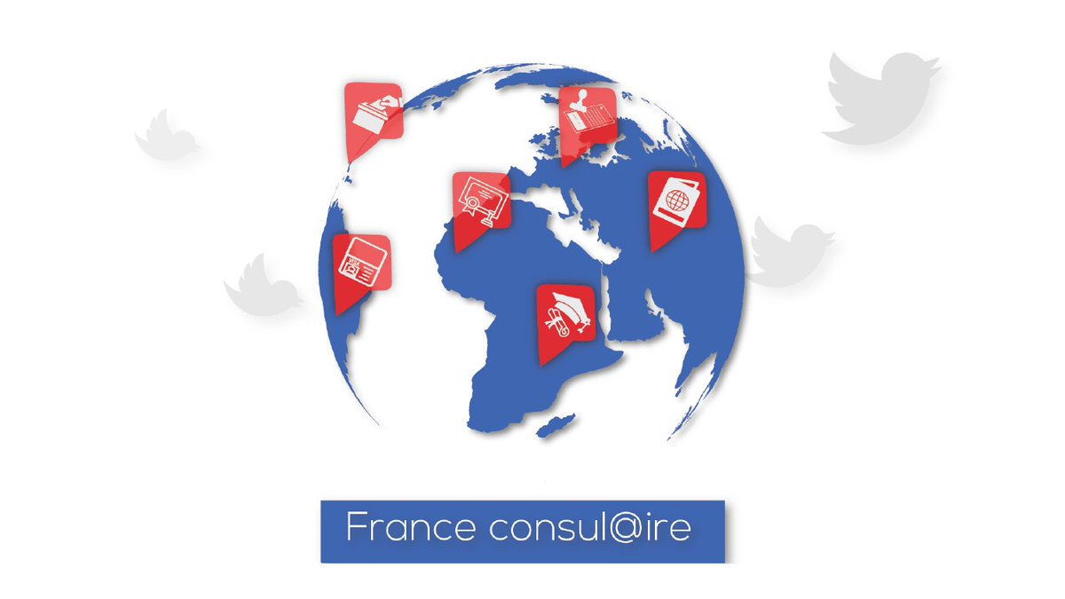 FR_Consulaire's tweet photo. Le #servicepublic du Ministère de l'Europe et des Affaires étrangères est désormais sur Twitter. 

Votre nouvelle source d'infos que vous soyez expatrié, voyageur occasionnel, candidat à un visa pour la France... Vous êtes tous concernés. 

Aimez, partagez, abonnez-vous ! https://t.co/bQiJmtrjzu