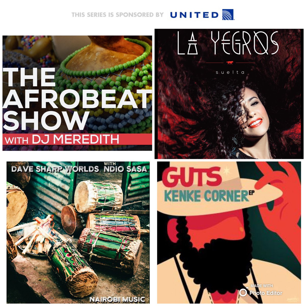 DJMEREDITHBTR's tweet photo. LISTEN HERE: 🎧 https://t.co/kyOLR10PuT NEW #AfrobeatShow on @BreakThruRadio @united

EPISODE: BREAKING BORDERS 

Enjoy this #JourneyThroughSound! It’s #Time2Groove to @Antibalas @DaveSharp @VhoIrene @iZem @King_Lagoon @layegros @LondonAfrobeat @nogostop @Nubiyantwist @Wiyaala https://t.co/FgrXoPT2Q3