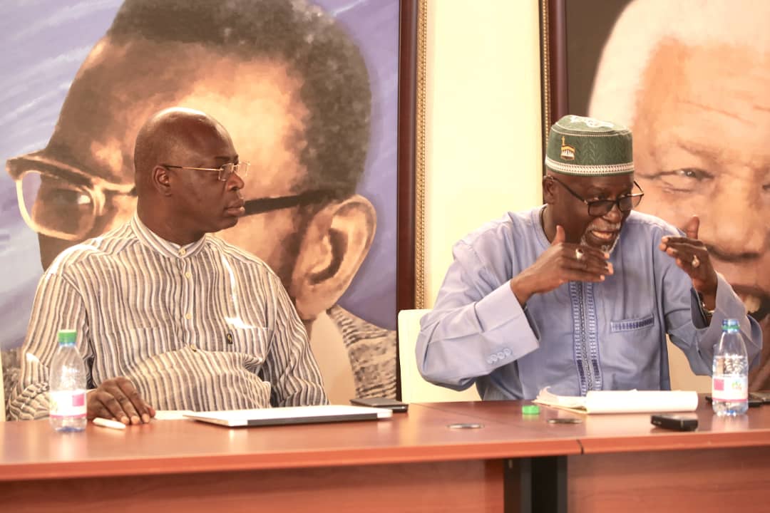 cnsasenegal's tweet photo. Ce jeudi 16 janvier dans la matinée nous avons assisté à l'audition de Cheikh Ngane Economiste, Président de #CFAHS et l'honorable #deputé Ramatoulaye DIATTA, membre du comité scientifique pour #FNPAS sur le thème la #politique #alimentaire au Sénégal @PR_Senegal #Kebetu #secnsa https://t.co/RSpAs8sqzQ