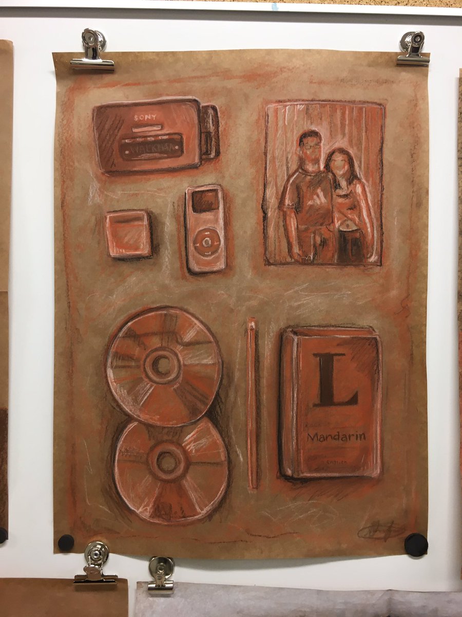 RHHSshowcase's tweet photo. Looking for a place to display these Impressive Grade 9 Visual Art Conte Still Life Drawings! @RHHS_YRDSB #visualarts https://t.co/ZUJEfMMBoG