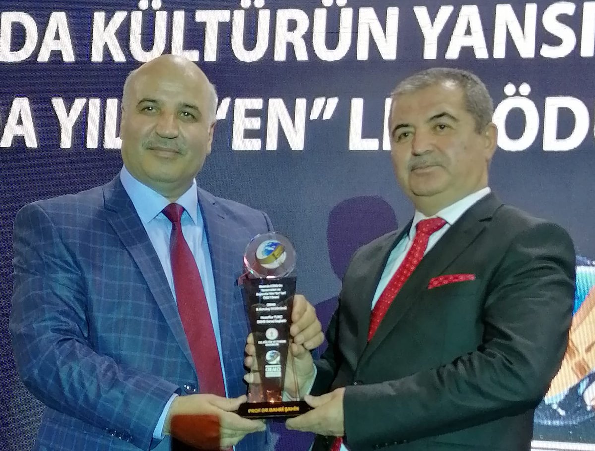 2020 Yılının İlk Haftasında Çırağan Sarayı'nda Gerçekleştirmiş Olduğumuz "Basında Kültürün Yansımaları ve Başarıda Yılın En'leri"Ödül Törenimizde Ödüller Çok Değerli Sahiplerini Buldu..Sayın Prof.Dr. Bahri ŞAHİN 👏 <a href="/YildizEdu/">Yıldız Teknik Üniversitesi</a> #dbmd #dunyabasinmensuplaridernegi