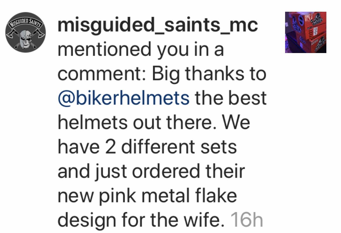 SmallestDOT's tweet photo. We love hearing from our customers๐ค
#biker #worldssmallestbeaniehelmet #dotapproved #motorcycles #harleydavidson https://t.co/a4mjWi3QfY