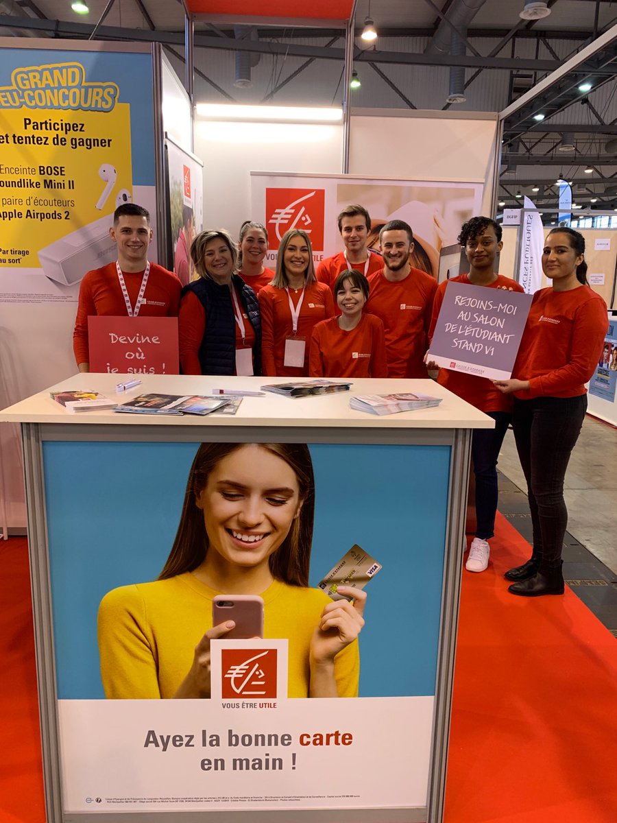 Christie_G34's tweet photo. Mes collègues et moi vous attendons au salon de l'étudiant parc des expositions Stand V1 !
#celr https://t.co/TRnXiGtl0z