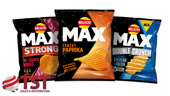 tst_uk's tweet photo. Walkers add new flavours and new packaging for its MAX range.
.
#wholesale #crisps #confectionery #walkers #newproduct #brands https://t.co/JwRLxzcjOh