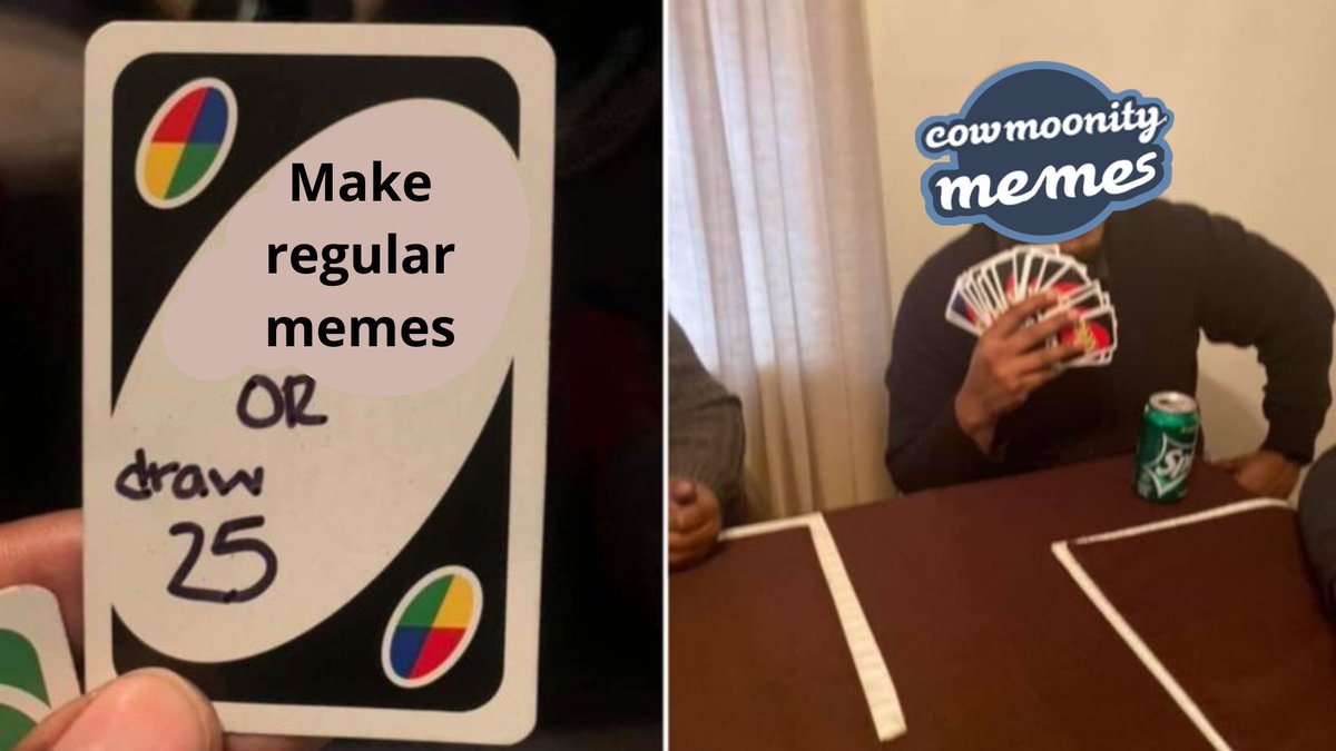 Cowmoonity's tweet photo. A wild Cowmoonity meme appears! https://t.co/MLhF0fzm90