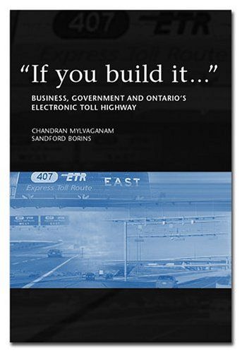 Excellent history lesson on the worst deal ever by a ideological government hell bent on dismantling a public enterprise no matter what the cost.  If You Build It ...: Amazon.ca: Chandran Mylvaganam, Sandford Borins: Books buff.ly/2FV0QcP