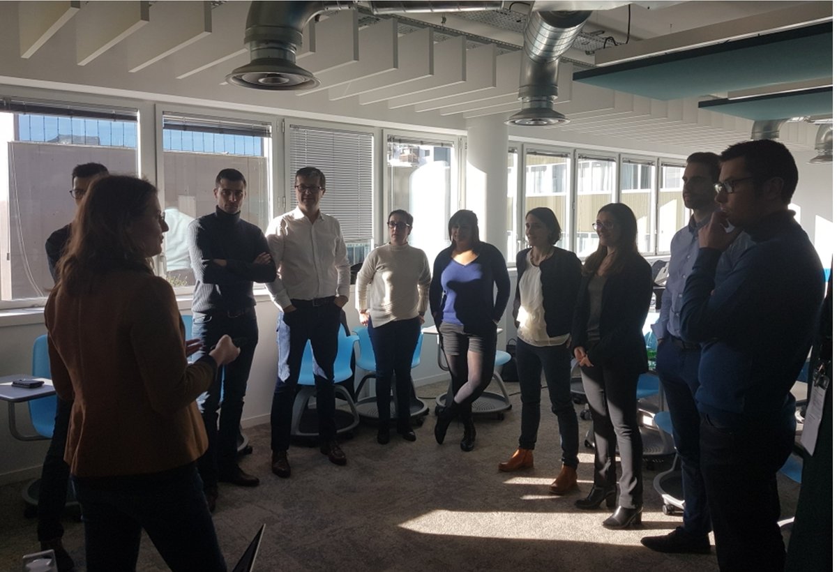 VillageCA35's tweet photo. Un @LeVillagebyCA accélère le #business des #startups mais aussi la #transformation et l'#innovation des #Corporate.
Au rang desquels le @CreditAgricole.
Aujourd'hui nous organisons une nouvelle journée inspirante et pratique pour le Cursus Trajectoire Managers du @CA_Bretagne 👍 https://t.co/uZydd6TCL7