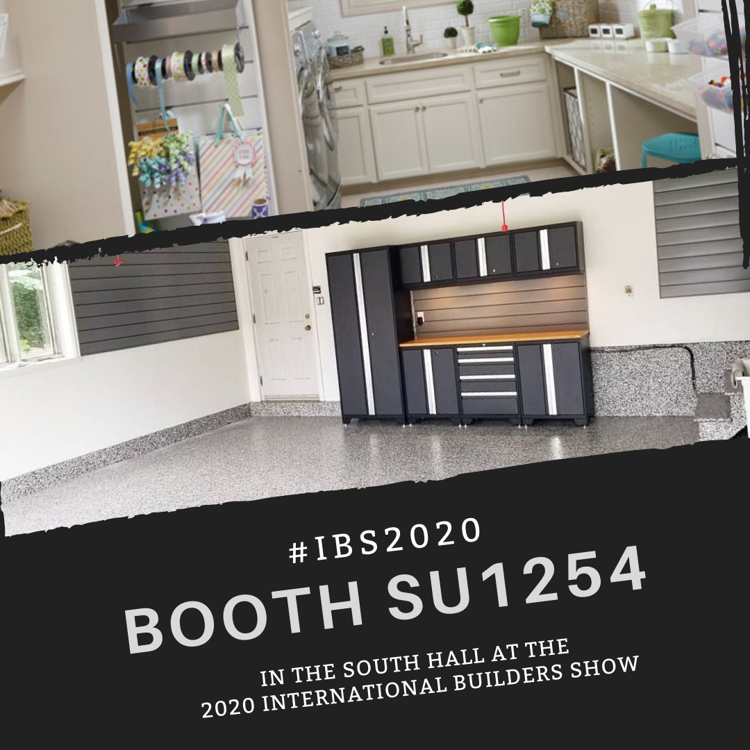 proslat's tweet photo. The garage is no longer just a place to park the cars. It's a bona fide living space — a room for storage, hobbies and home businesses.

Find us at #IBS2020 for discounts &amp; join builders setting homes apart with Proslat as part of the standard offering. https://t.co/DpzkXZVG2A https://t.co/i9nIl6hvcM
