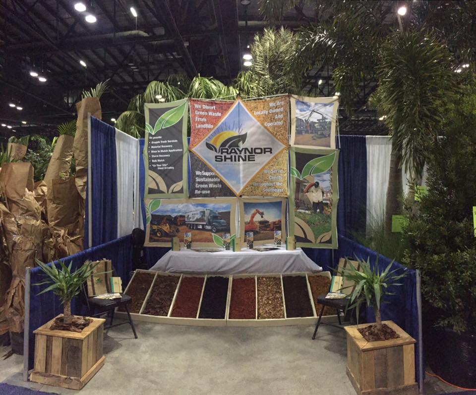 RaynorShine_us's tweet photo. Here's a throwback to our booth at the FNGLA Landscape Show 2015! We love serving this community with the best product! #RaynorShine #FloridaMulchSales https://t.co/NuIMUrGxpz
