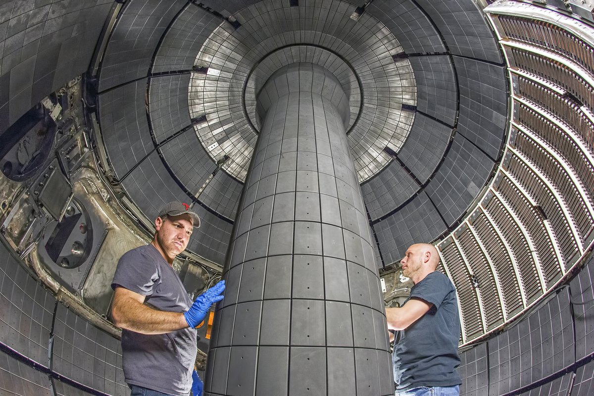 Center stack of the NSTX-U