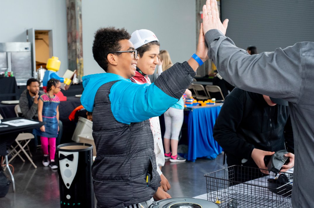 RI Robot Block Party tweet media