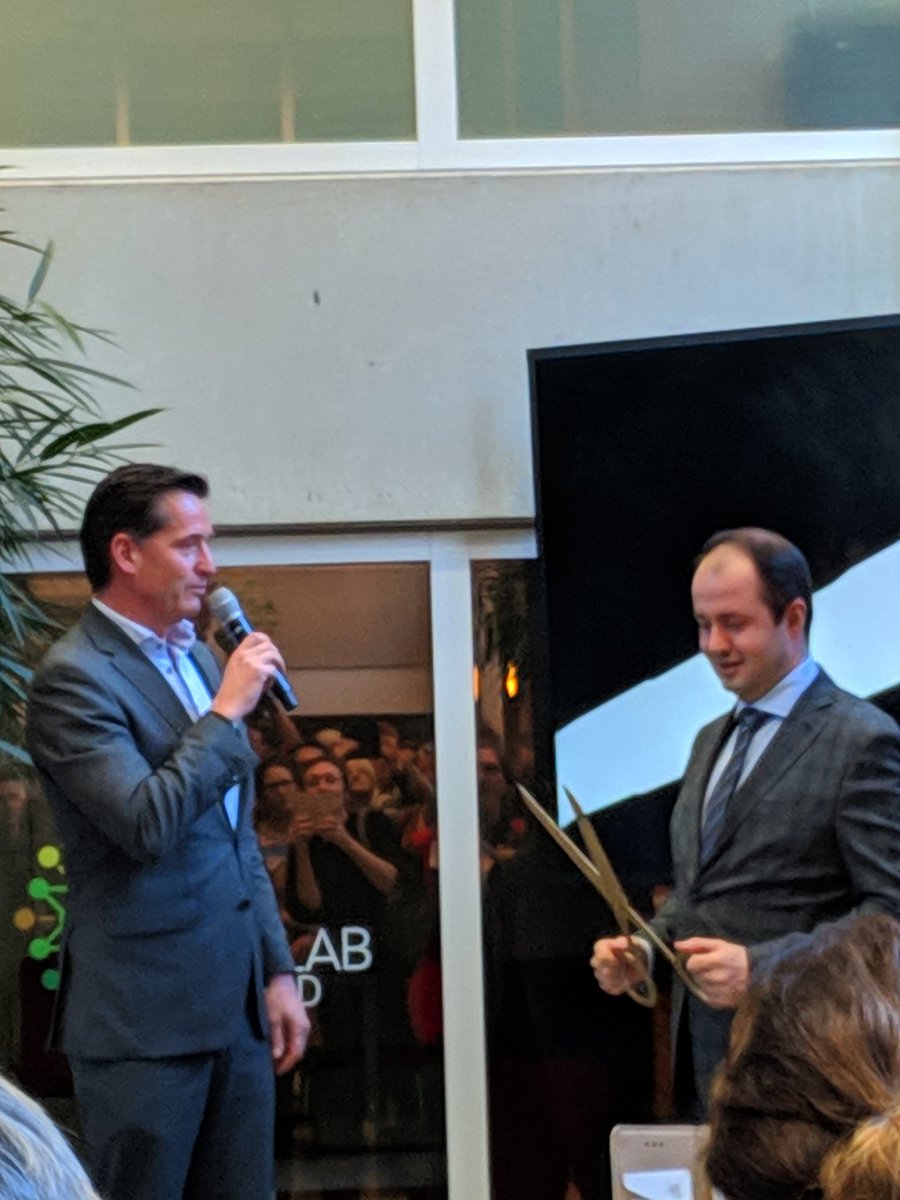 Het Datalab Agrifood is geopend door wethouder Ufuk Kahya van Den Bosch <a href="/AvansHogeschool/">Avans Hogeschool</a> en @HAShogeschool