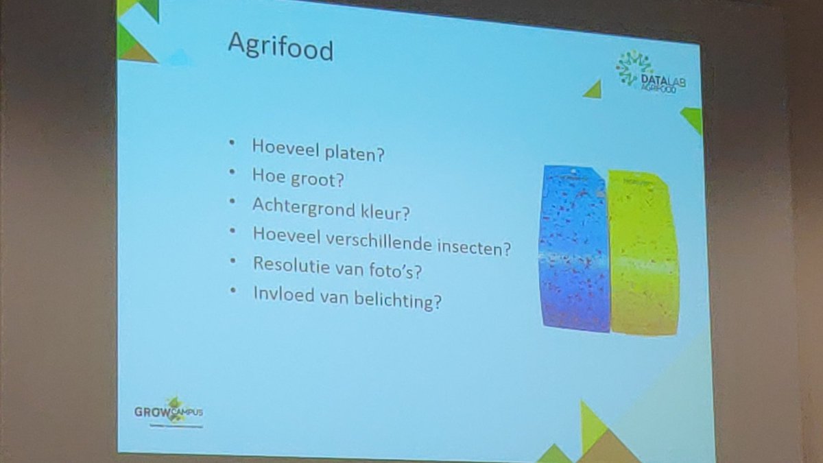Eerste pilot project in Datalab Agrifood @HAShogeschool en <a href="/AvansHogeschool/">Avans Hogeschool</a> - automatisch tellen en herkennen van insecten