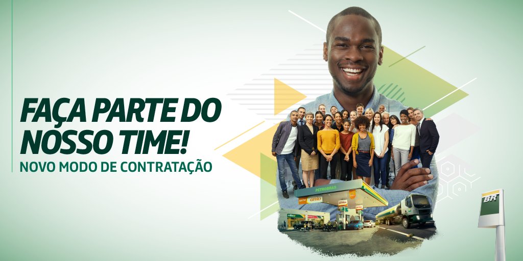 Agora, a oportunidade de integrar o time da BR segue o modelo de contratação direta. Saiba como fazer parte da maior empresa privada do país! Vem com a gente!
Acesse bit.ly/BRcarreiras