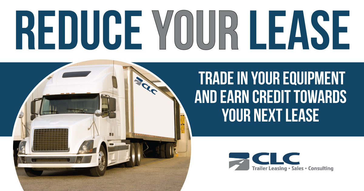 CLC_Trailers's tweet photo. It's time that you unloaded those unused trailers &amp; refreshed your fleet with new trailers. Let us deliver the right solutions that keep you rolling. Find out how you can reduce your lease &amp; receive a credit when you trade in &amp; refresh your equipment here: https://t.co/5ow3FxZzKM https://t.co/9ewx4DpMUy