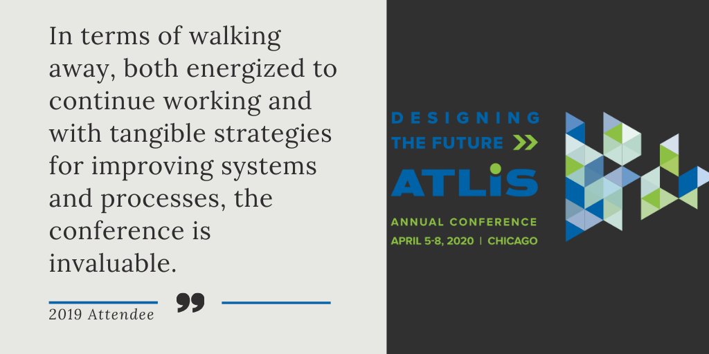 theatlis's tweet photo. Calling all strategic leaders!
Be part of #ATLISac. Early bird rates still available for a limited time: https://t.co/mHLFsQ2FxN
#isedchat #techleaders #ecatd #nais #leadupchat #cpchat #satchat #edadmin #edleadership #fetc2020 https://t.co/2rnfELabkj