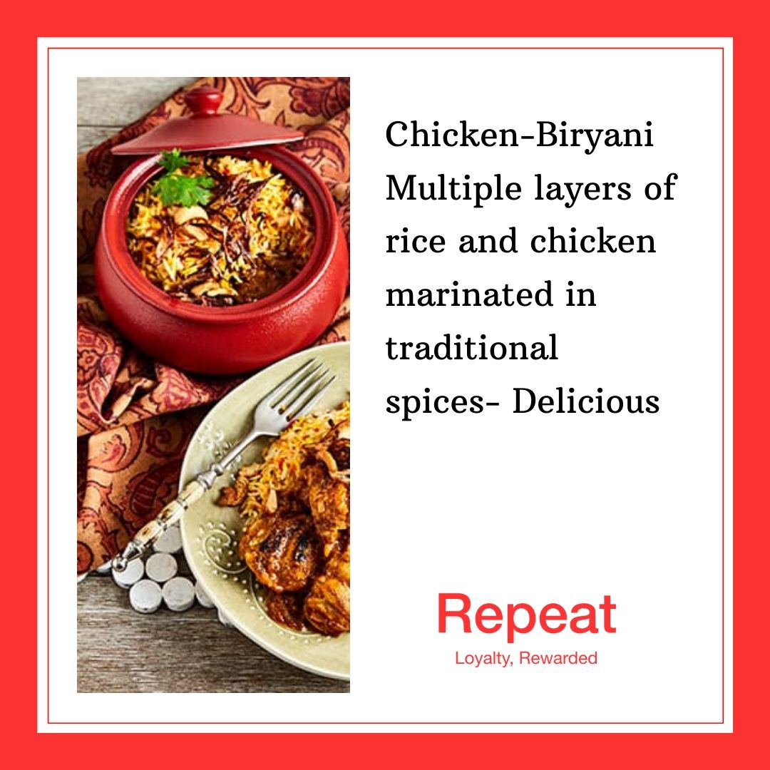 Repeat_UAE's tweet photo. We picked 3 yummy dishes from Kulcha King's menu for you! Enjoy rewards and welcome offers using Repeat App. Best Prices for the best customers!
#kulchaking #kulchakingrestaurant #kulcha #biryani #bestbiryani #abudhabifoodies #dubaifoodblogger #dubaifoodies #dubaifoodblog https://t.co/y9mVePlk1Z