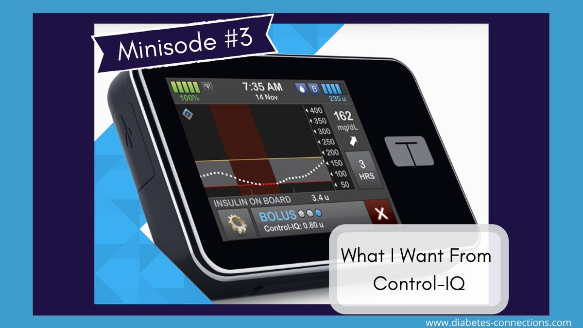 DiabetesCxns's tweet image. It's not just about the numbers! What I want from hybrid closed loops like @TandemDiabetes Control IQ: bit.ly/DiabetesCxns273 #DSMA #T1D #ControlIQ