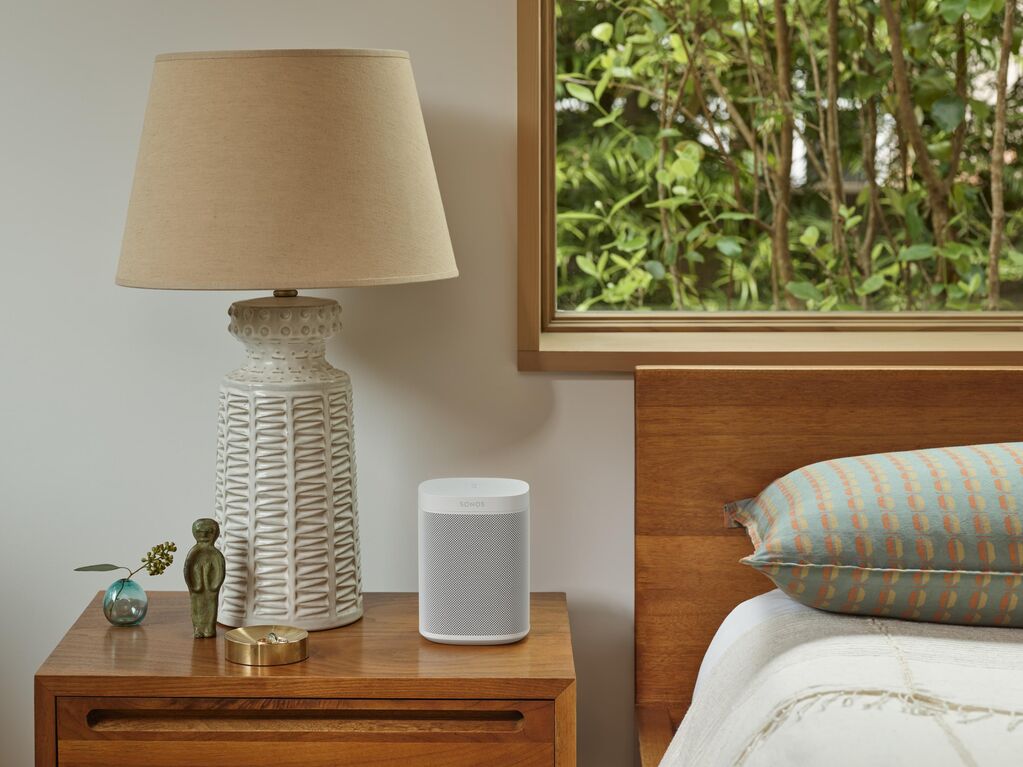 QuantumAV's tweet image. The Sonos SL One carries the same room-filling punch as the ONE, but without the built-in Microphone! 🔹
It pairs in Stereo with standard Sonos Ones + SL models for that simplistic Sonos integration that so many customers love! Music made easy💙
More: tinyurl.com/uzqcqxu