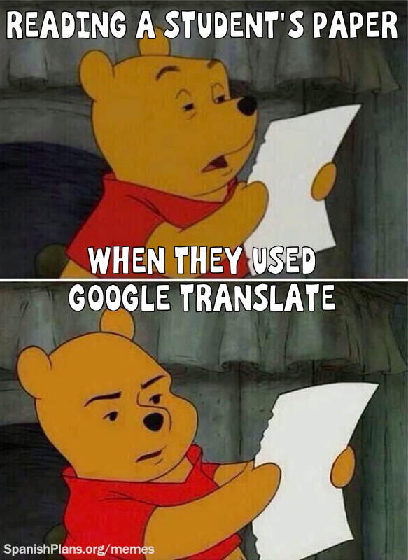 gvsuMLL's tweet photo. Visit your professor's office hours, peer review each other's papers... Don't rely on Google Translate! #foreignlanguagestudy #learnaforeignlanguage https://t.co/vRArxITxak