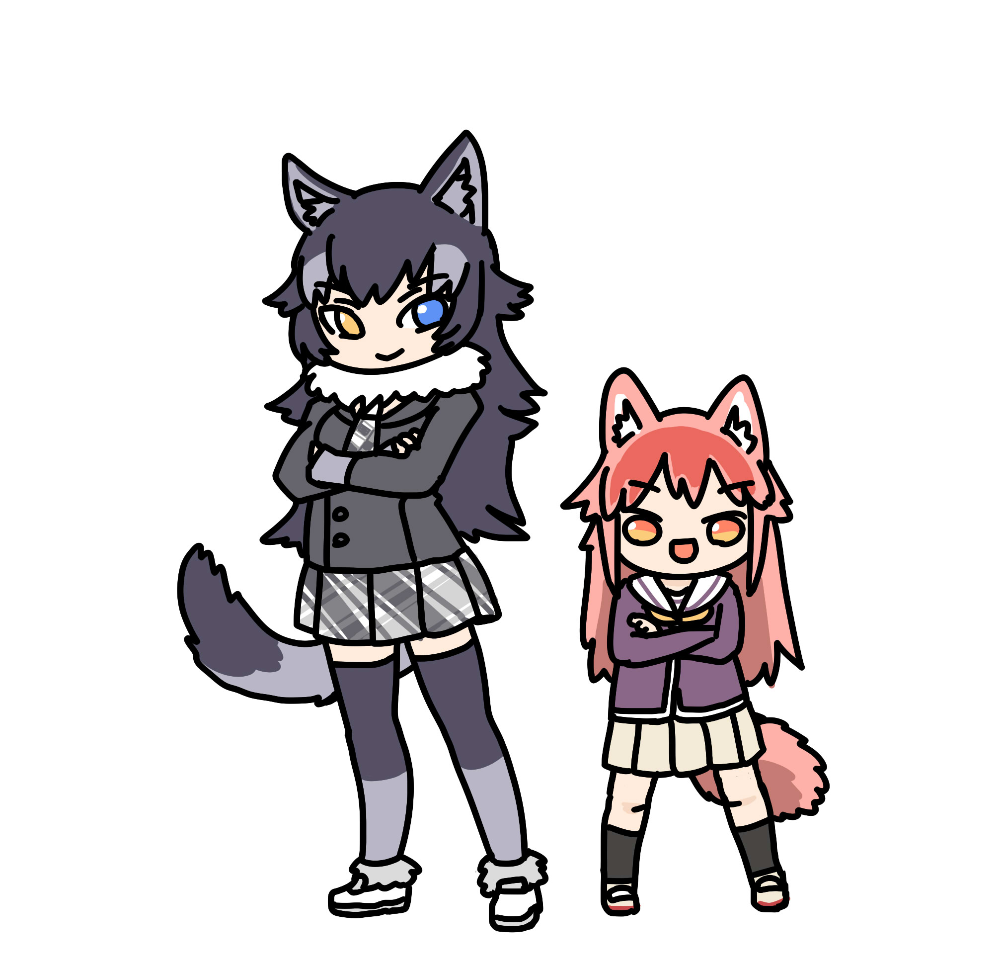 Affea 狼 けものフレンズ 群れなせシートン学園 T Co Cbvwcwtvys Twitter