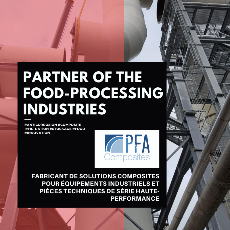 PFA COMPOSITES, partenaire n°1 dans le domaine du stockage et du transfert de denrées alimentaires #agroalimentaire depuis plus de 25 ans. 
#chimie #stockage #composite #innovation #frenchtech #agroalimentaire #biogaz #filtration #eau #environnement #carbone #industrie