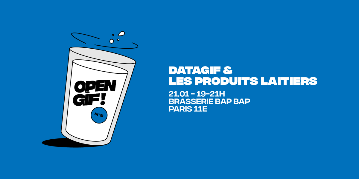 Datagif's tweet photo. 🎟️EVENT🎟️ Mardi prochain à 19h nous organisons notre 5ème #OpenGif pour partager avec vous les coulisses de la refonte du site des Produits Laitiers🥛🧀
C'est gratuit, les infos &amp; inscriptions c'est par ici ➡️ https://t.co/x1v9bwnBzp https://t.co/kjjZSHA5gd