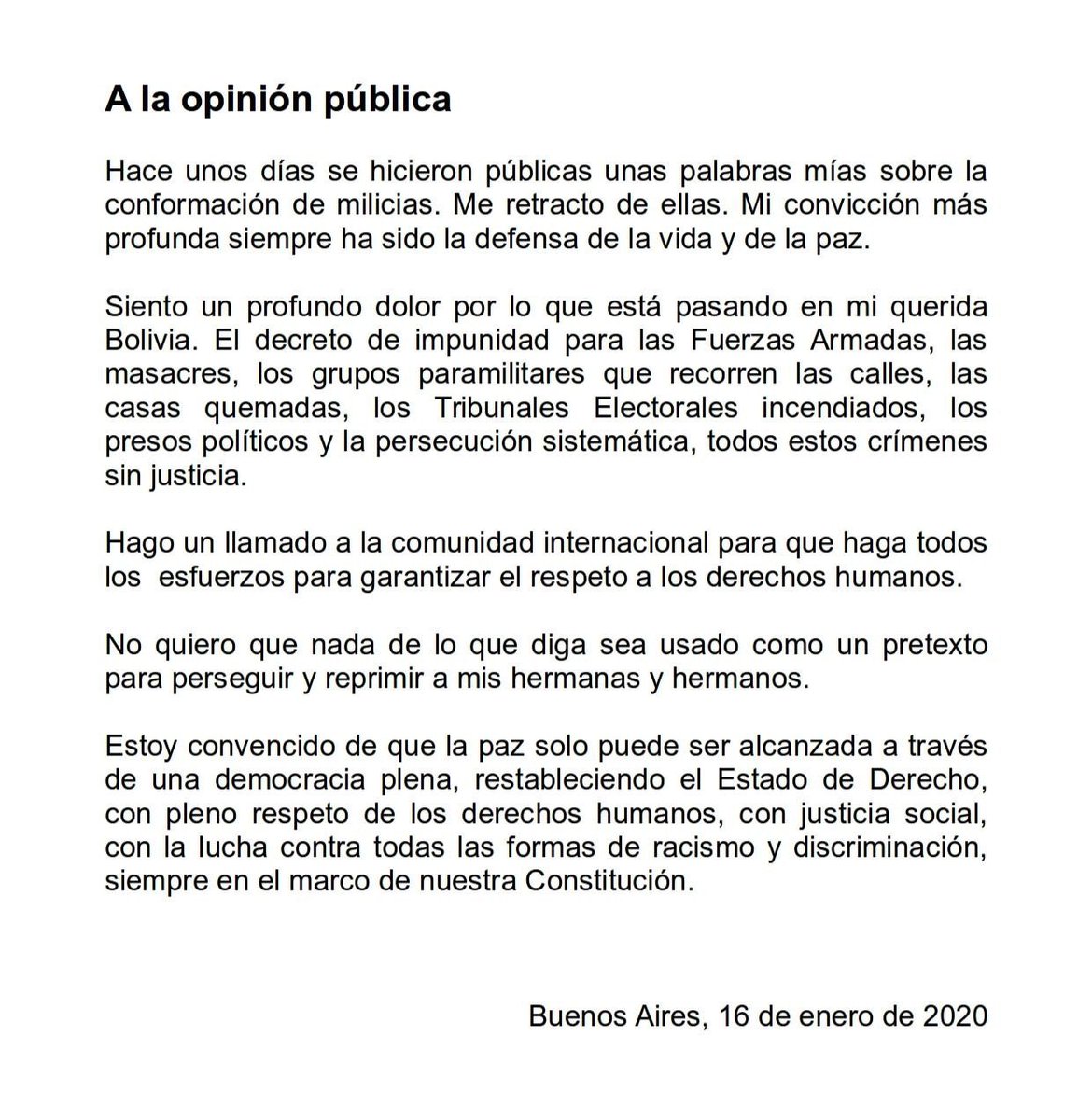 Evo Morales Ayma tweet media