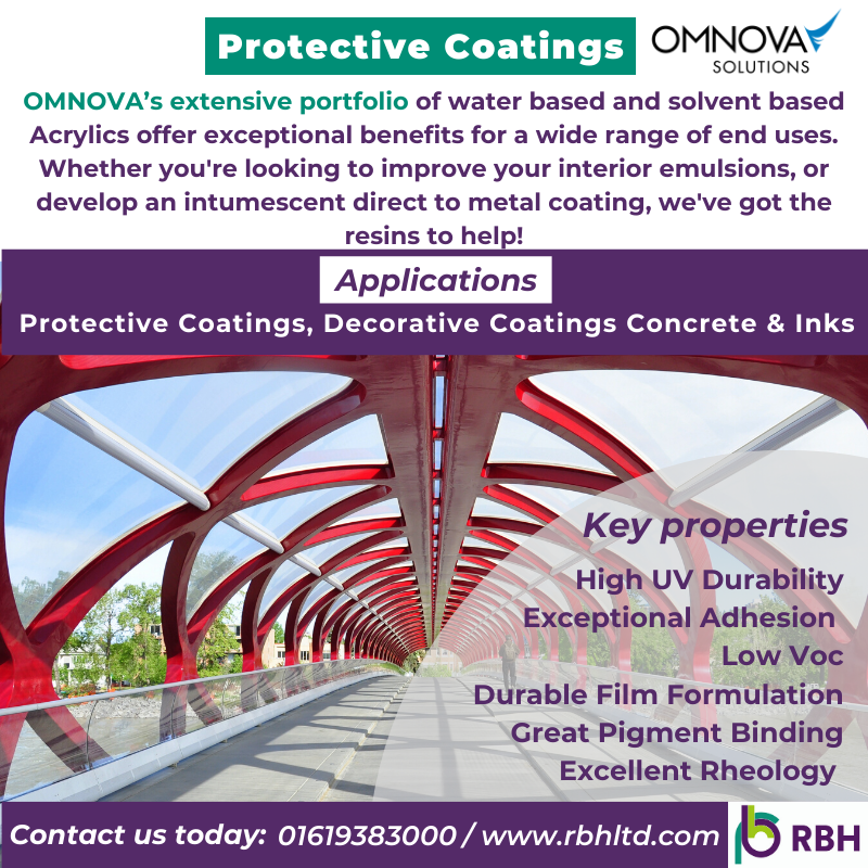 rbh_ltd's tweet photo. OMNOVA’s extensive portfolio of water based and solvent based Acrylics offer exceptional benefits for a wide range of end uses. Our trained staff will be able to advise on what is best for your needs! Visit today our website to find out more: https://t.co/JVQ8BPGwzt https://t.co/kiJ9jH3Gkn