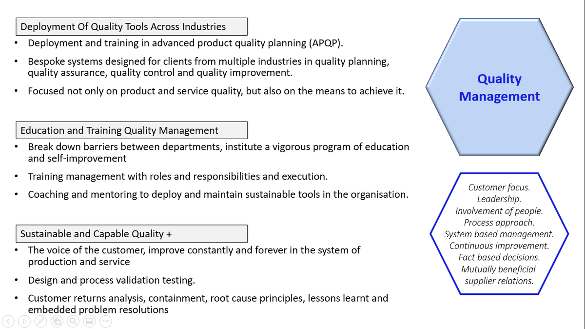 Midcal1's tweet photo. Midcal Continue to support clients in all aspects of Quality Management, Deployment Of Quality Tools, Education and Training, Robust and Sustainble Processes https://t.co/iQm8u5Xok8