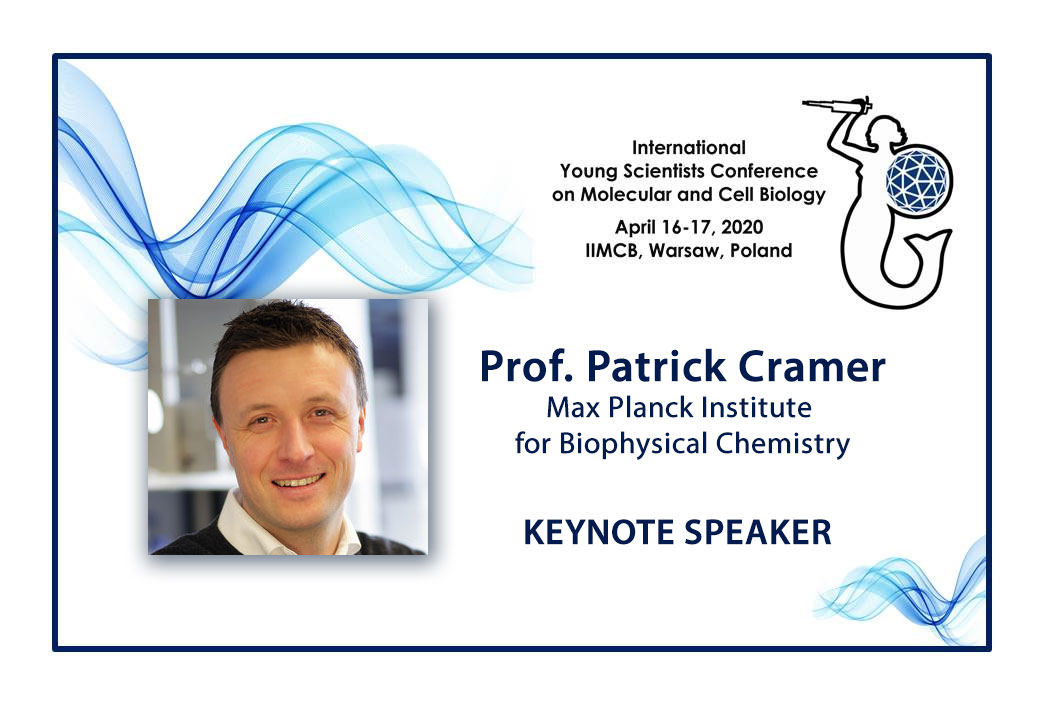 IIMCB_Poland's tweet photo. Time to present our conference speaker! Prof Patrick Cramer, director of the Department of Molecular Biology of the #mpibpc and a honorary professor at the University of Göttingen. More: https://t.co/nAkw7lUyaZ
#KeynoteSpeaker #IYSConference2020 #IIMCB #structuralbiology https://t.co/tHJqB9w7il