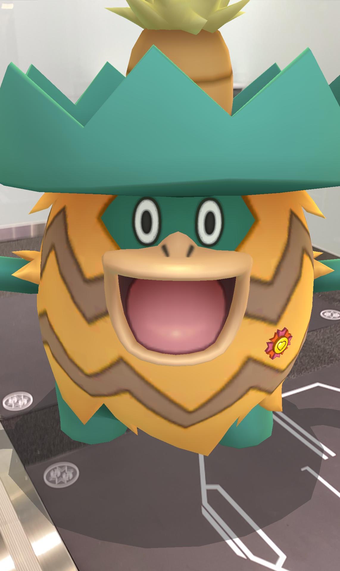 あげは きょうはラボにいるときにやっと相棒ルンパッパにがんばリボンがついた うれしいな わたしの ルンパッパ しかしさっきキラ交換でハスボーもらったのでこちらも育成するか悩み中 ポケモンgo T Co B8ldhpdwsp Twitter