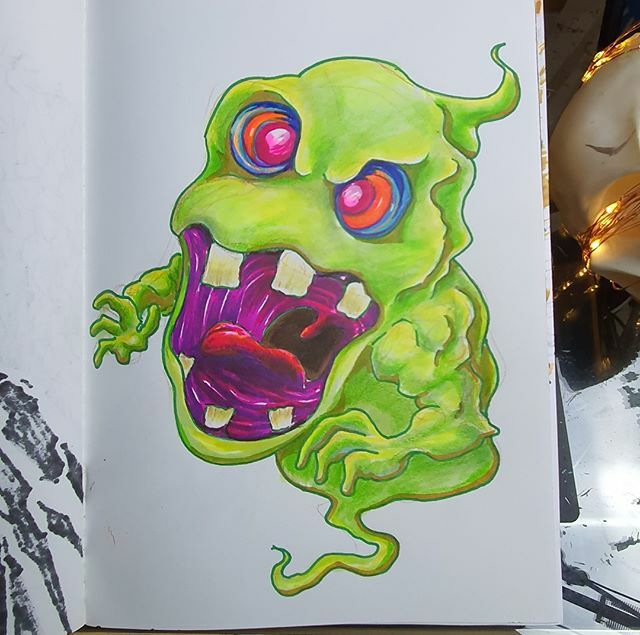 n_seabolt's tweet photo. Wlbur, the less-than-friendly ghost. A perfect companion for small children! (that you don't like)
.
.
.
.
.
#markerdrawing #ghost #wilbur #completelycalm #cartoonstyle #monsterart #sharingart #inthesketchbook #ghostwithoutthemost https://t.co/QyRpHJLkvn https://t.co/YgJNTy8HhA