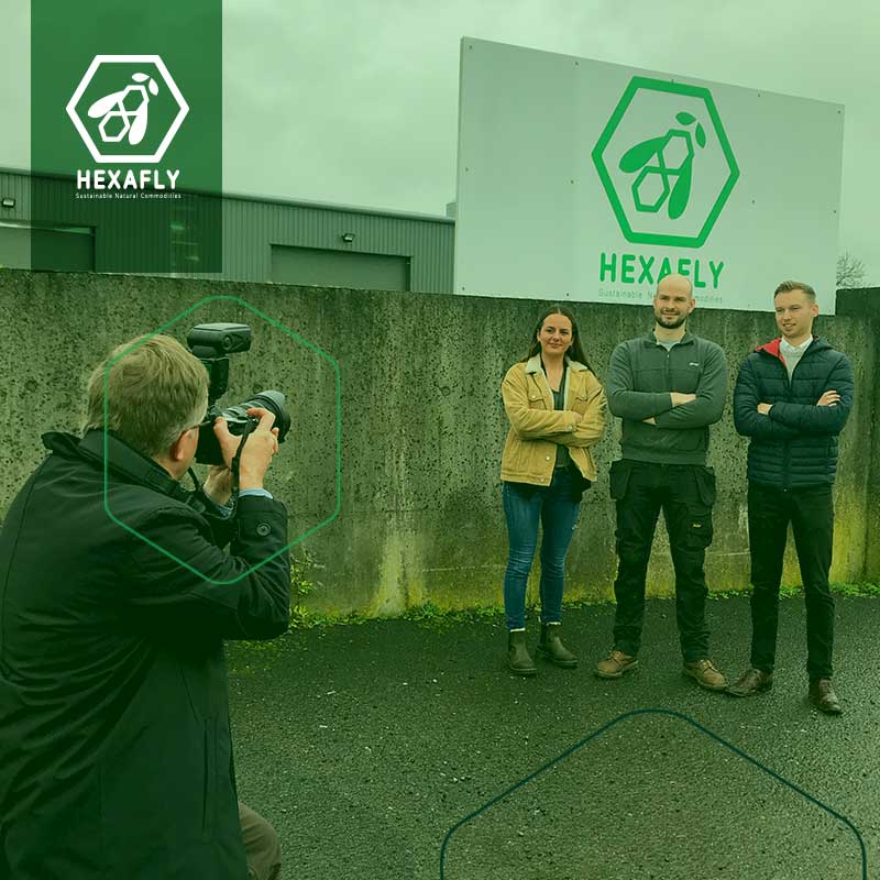 Fantastic morning for Alvan Hunt, our CEO (right), John Lynam, CTO &amp; Co-Founder (centre) and Laura Healy, CSO (left) who were representing <a href="/HexaflyBiotech/">Hexafly</a> in an interview. We can't wait to see it published in <a href="/eolasmagazine/">eolas Magazine</a>!